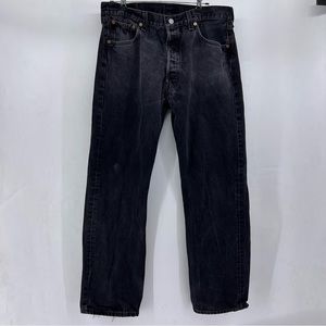 Levi’s 501 black made in USA 35 x 30